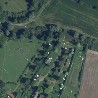 Aerial view of Camping de la Vallée de l'Oise