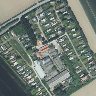 Luftbild von La détente