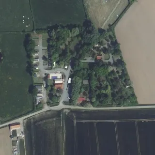 Luftbild von Camping La Chaumière