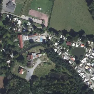 Luftbild von Camping La Chute d'Eau