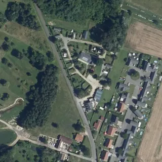 Luftbild von Camping La Pointe