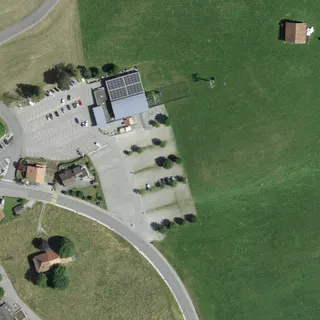Luftbild von Stellplatz
