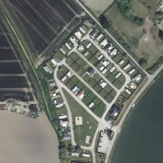 Luftbild von Camping du Colvert