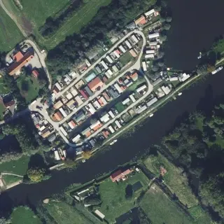 Luftbild von Camping Le Rivage