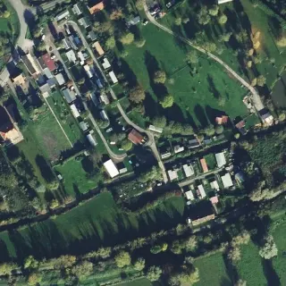 Aerial view of Camping La Petite Forêt