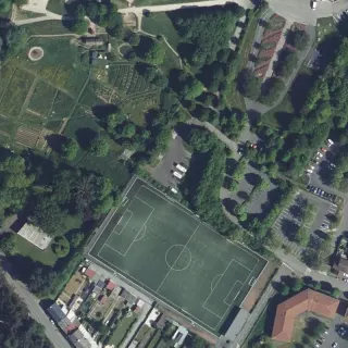 Aerial view of Aire de Camping-car - Caudry