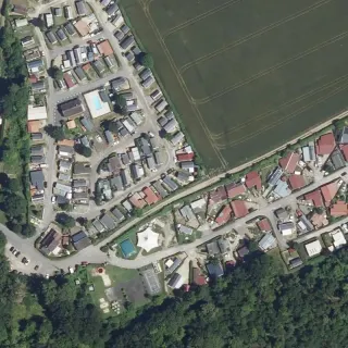 Aerial view of Parc de la Garenne