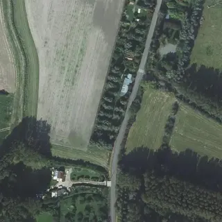 Flyfoto av Campingplass