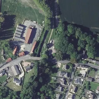 Flyfoto av Aire de service Camping Car Bayeux