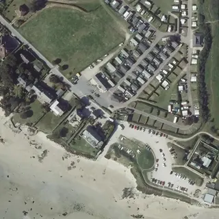 Flygbild över Camping municipal de Jonville