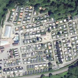 Luftbild von Bellevue ****