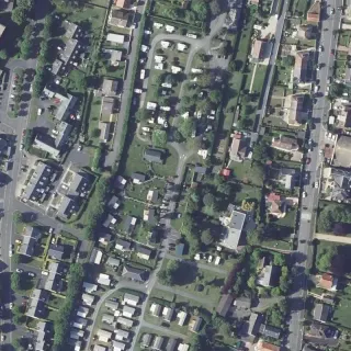 Vue aérienne de Camping de la Prairie