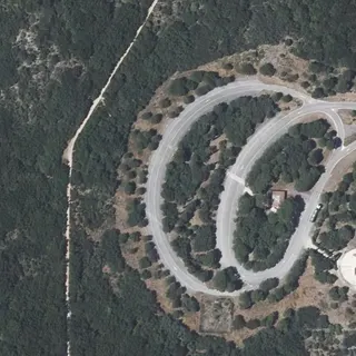 Flygbild över Parkering