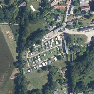 Luftbild von Les Pommiers