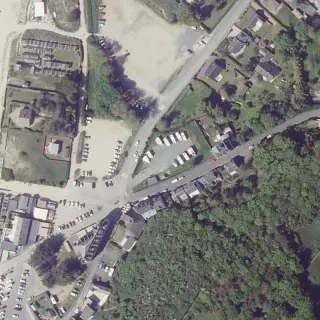 Vue aérienne de Aire de Carolles