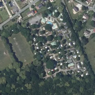 Aerial view of Camping de la Forêt
