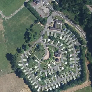 Aerial view of Le Clos des Charmilles