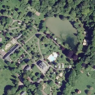 Vue aérienne de Le Brévedent