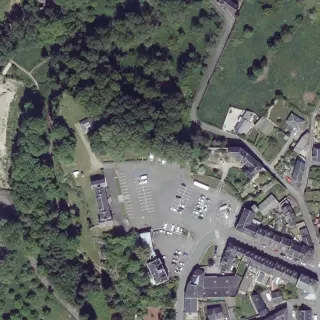 Luftbild von Place du Château
