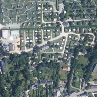 Aerial view of Les Falaises