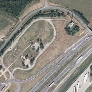 Flyfoto av Parkeringsplass