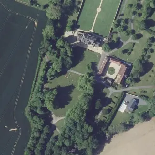 Luftbild von Camping du Château de Martragny