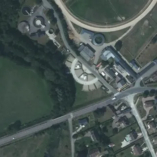 Vista aerea di Aire Beaumont-le-Roger Les Planchettes