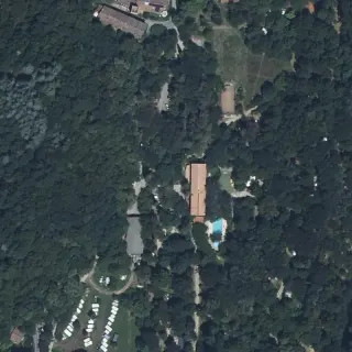 Vue aérienne de Isis en Cévennes
