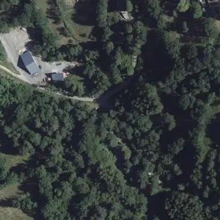 Luftbild von Le Bosqet