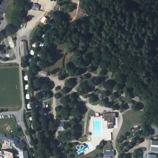 Luftbild von Base de Loisirs-Camping La Forêt