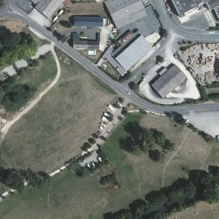 Luftbild von Ville de Rodez