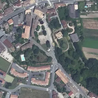 Flygbild över Municipalité de Cahuzac-Sur-Vère