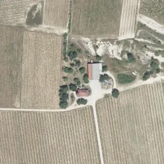 Vue aérienne de Clos de Pougette