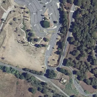 Flyfoto av Aire de services camping-cars Narbonne Vinassan Sud