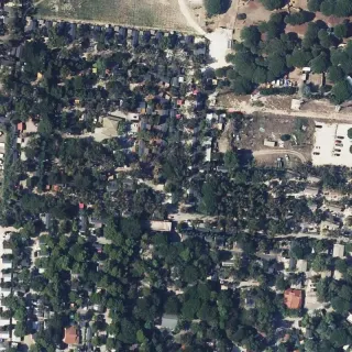 Luftbild von Le Floride