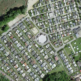 Luftbild von La Nacelle