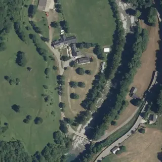 Luftbild von Le Mousca