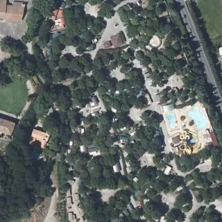 Vue aérienne de Domaine de la Bastide