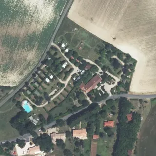 Vue aérienne de Camp Redon