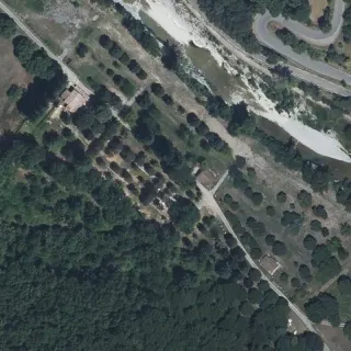 Luftbild von La Rouquette