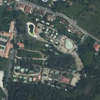 Aerial view of Camping le Pardaillan