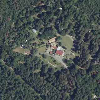 Vue aérienne de La Crémade