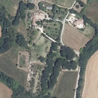 Vue aérienne de Le Mas Neuf