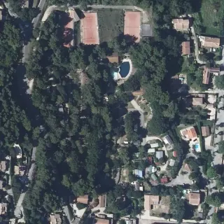 Vue aérienne de Le Vieux Verger
