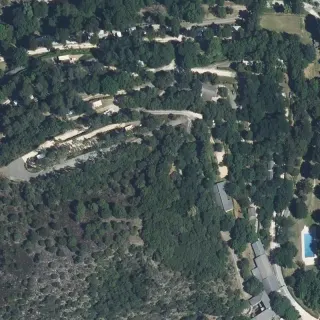 Luftbild von Le Caylou