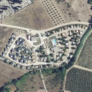 Aerial view of L'Olivigne