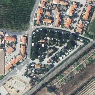 Vue aérienne de Le Colomer