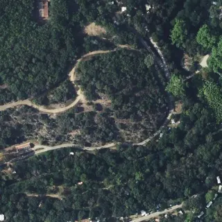 Vue aérienne de La Clapère