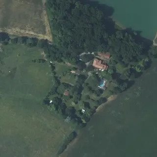 Luftbild von Domaine de Calabel