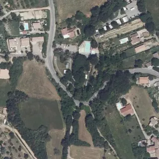 Luftbild von Le Troumpetoun